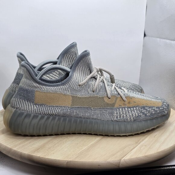 Size 10.5 - adidas Yeezy Boost 350 V2 Low Israfil - Picture 3 of 12